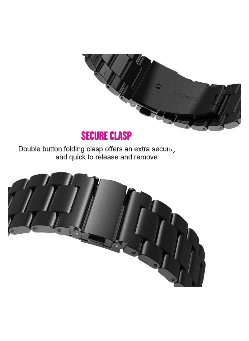 Stainless Steel Strap Metal Bracelet for Apple Watch Series 6/5/4/3/2/SE - 44/42mm - Image 3