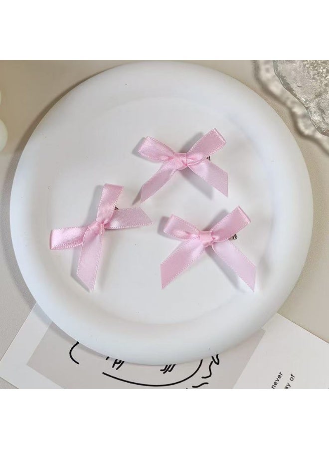 20 PCS Cute Bow Hair Clips Satin Mini Bowknot Hair Accessories for Women Girls - Image 2