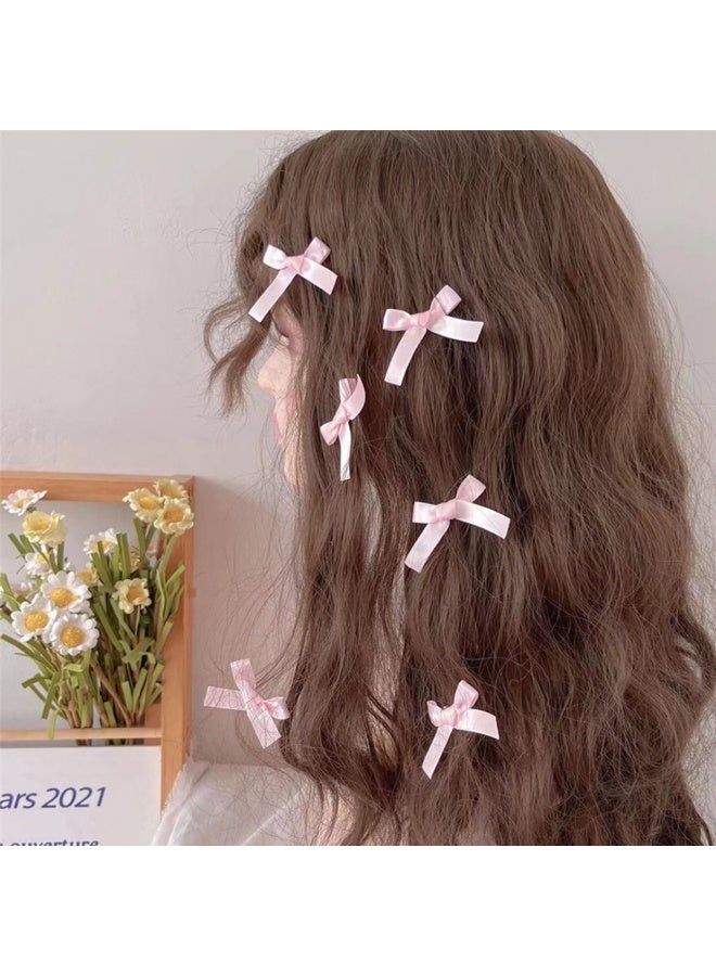 20 PCS Cute Bow Hair Clips Satin Mini Bowknot Hair Accessories for Women Girls - Image 3