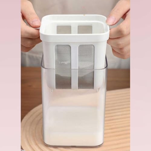 Zentora™ 1100ml Hung Curd Strainer Box | Greek Yogurt & Curd Maker | Multifunctional Dairy Strainer for Home Use - Image 2