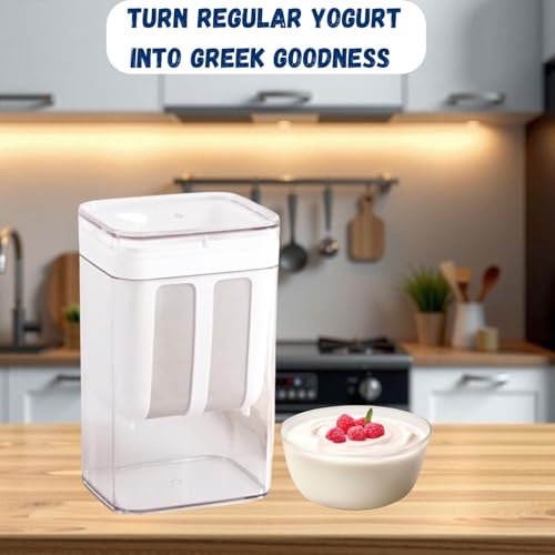 Zentora™ 1100ml Hung Curd Strainer Box | Greek Yogurt & Curd Maker | Multifunctional Dairy Strainer for Home Use - Image 5
