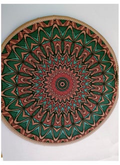 Spaceshoop 2pcs Rubber Coaster table mats heat resistant Non Slip Coasters  - Image 2