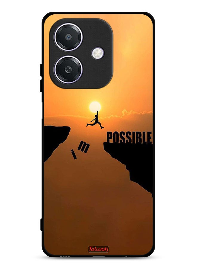 Tolwak Oppo A3x 5G Protective Case Cover I Am Possible - Image 1