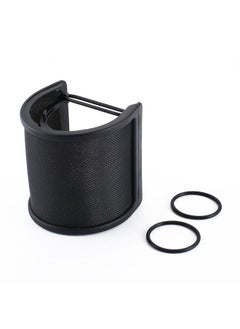 Generic Microphone Pop Filter Professional Metal Microphone Pop Filter Shield Blowout Preventer Net Capacitor Recording Windproof Microphone Anti Noise Net Cover  - Image 5