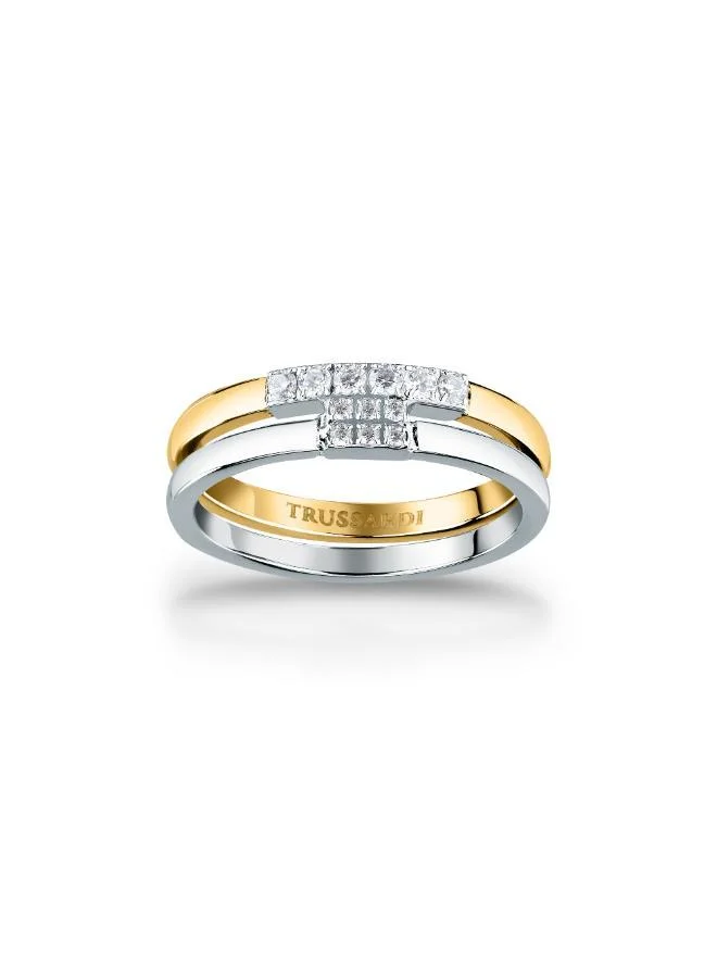 TRUSSARDI Tjaxc41012 T-Shape Ring