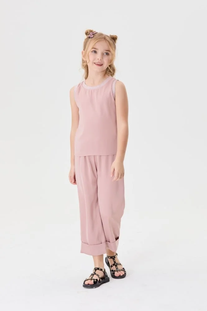 Tenda Pants with folded hems