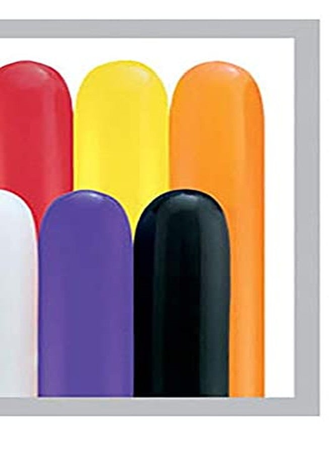 Qualatex 44560 Classic Assortment Latex Balloons, 260Q, Classic Assortment, Pack of 100 - Image 4