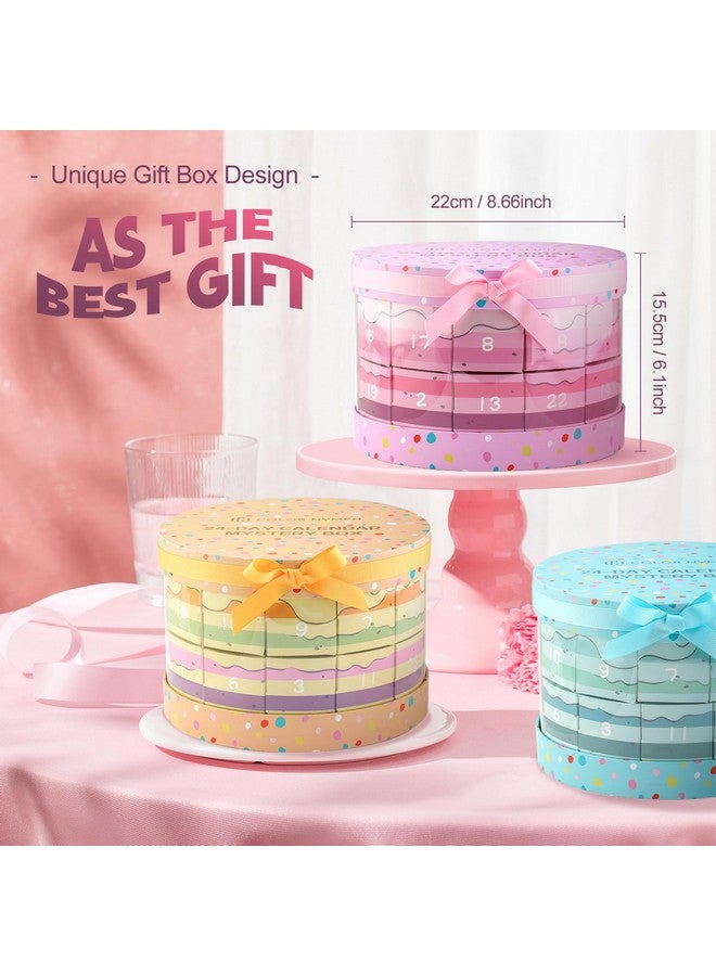 COLOR NYMPH Makeup Advent Calendar 2024, 24 Days Advent Calendar Christmas New Year Makeup Gift Sets For Beauty Cosmetic Starter Kit For Teens Girlfriend Daughters Surprise Holiday Gift (Pink) - Image 2