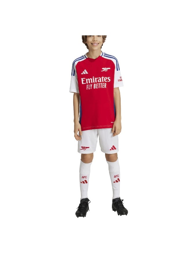Adidas Adidas Afc H Sho Y White Football Shorts For Boys 128  - Image 4