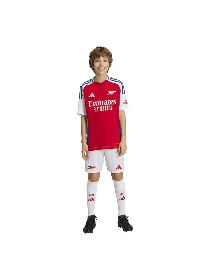 Adidas Adidas Afc H Sho Y White Football Shorts For Boys 128  - Image 3