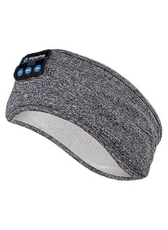 Sleep Headphones Wireless, Bluetooth Sports Headband Headphones with Ultra-Thin HD Stereo Speakers Perfect for Sleeping, Workout, Jogging, Yoga, Insomnia, Air Travel, Meditation, Grey