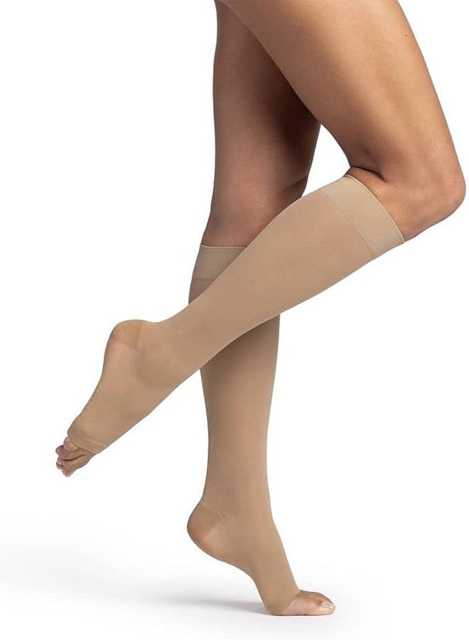 Presens Medical Compression stockings Medium-KNEE Length | Mild Support | Improves Blood Circulation | Swollen | Tired | Aching Legs (One Pair) - Image 2