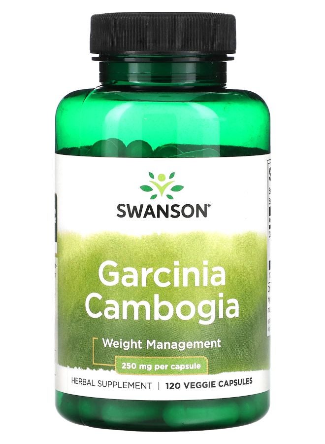 Garcinia Cambogia 250 mg 120 Veggie Capsules
