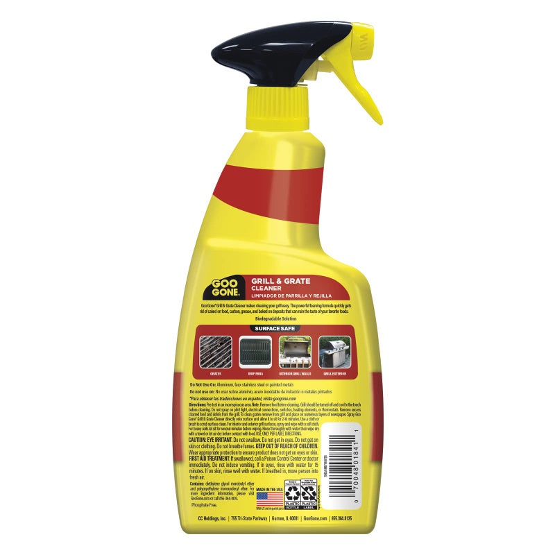 Goo Gone Grill and Grate Cleaner - 24 Ounce - Cleans Cooking Grates and Racks - Image 2