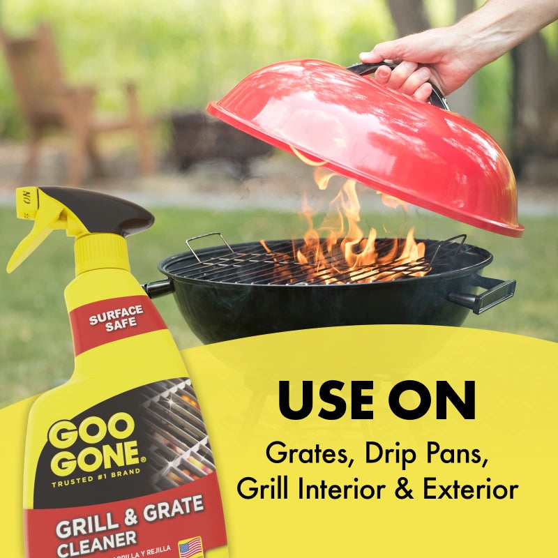 Goo Gone Grill and Grate Cleaner - 24 Ounce - Cleans Cooking Grates and Racks - Image 4
