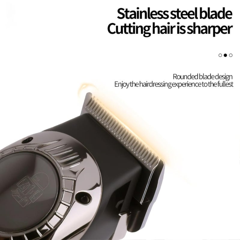 Concepta Trimmers For Man | Rechargeable Beard Trimmer For Man | Waterproof Cordless Shaver With USB Charging & 4 Combs For Hair, Beard And Moustach - Image 4