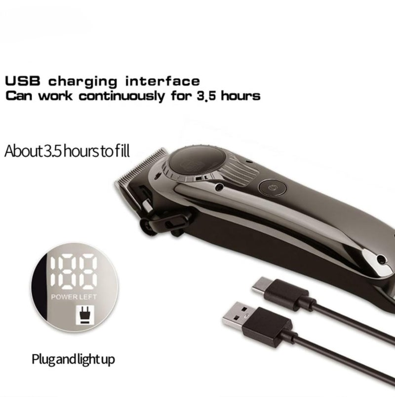 Concepta Trimmers For Man | Rechargeable Beard Trimmer For Man | Waterproof Cordless Shaver With USB Charging & 4 Combs For Hair, Beard And Moustach - Image 5