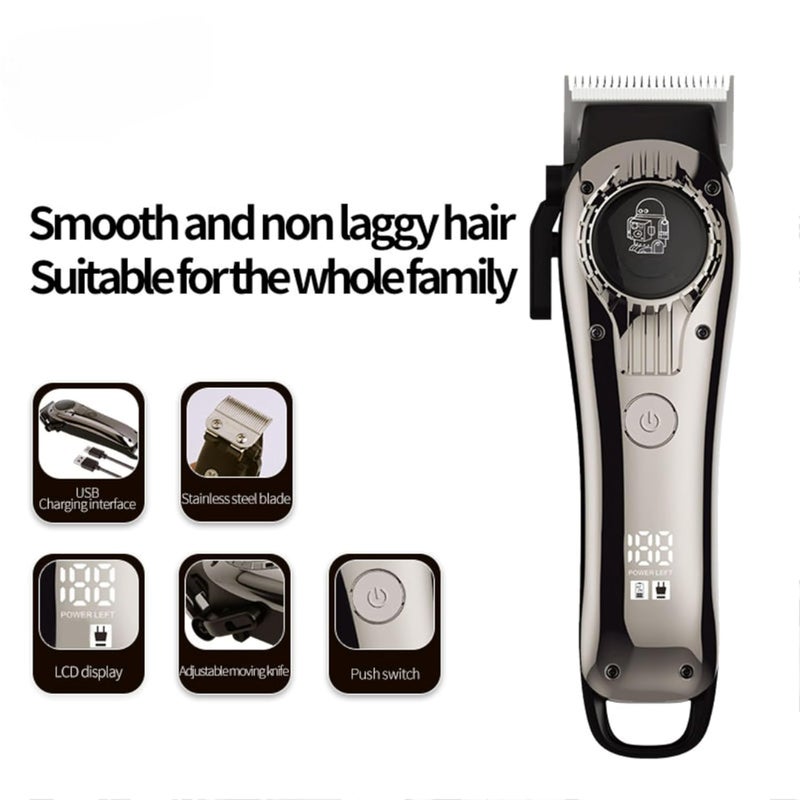 Concepta Trimmers For Man | Rechargeable Beard Trimmer For Man | Waterproof Cordless Shaver With USB Charging & 4 Combs For Hair, Beard And Moustach - Image 2