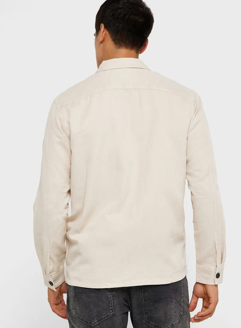 CALVIN KLEIN Pocket Detail Regular Fit Shirt