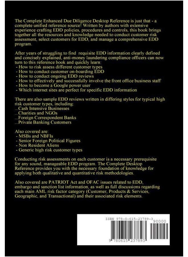 null - Enhanced Due Diligence - The Complete BSA/AML Desktop Reference - Image 1
