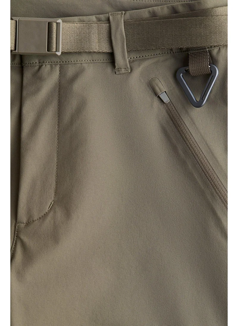 H&M Water-repellent zip-off hiking trousers