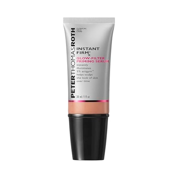 Peter Thomas Roth | Instant FIRMx Glow-Filter Priming Serum, Illuminating and Firming Serum, Helps Sculpt the Look of Skin Over Time, Blends Onto All Skin Tones - Image 1