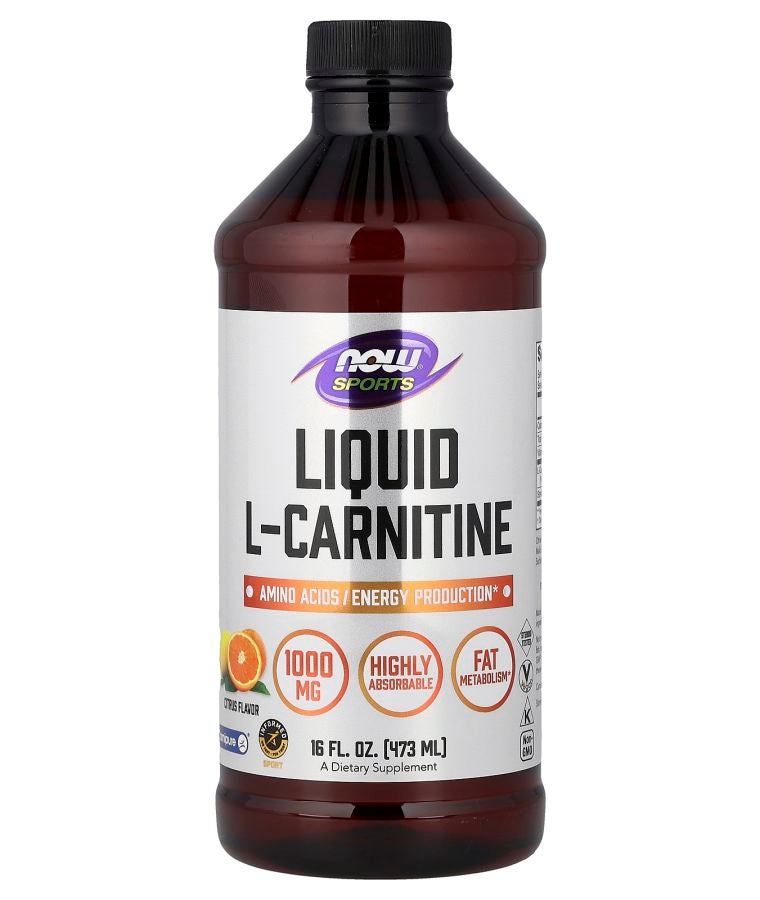 now Sports Liquid L-Carnitine Citrus 16 fl oz (473 ml)