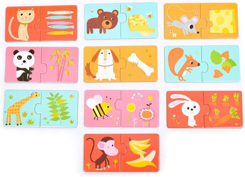 دجيكو Djeco Puzzle Duo/Trio العشاء جاهز! - Image 4