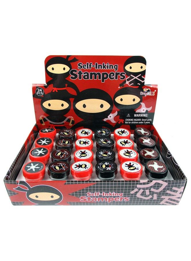 TINYMILLS 24 Pcs Ninjas Stampers For Kids - Image 2