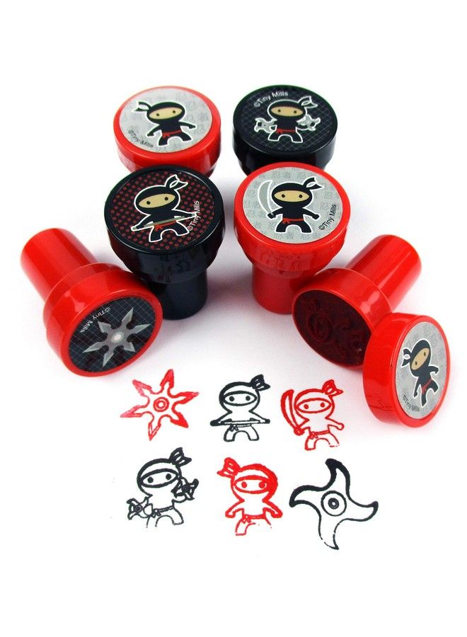 TINYMILLS 24 Pcs Ninjas Stampers For Kids - Image 3