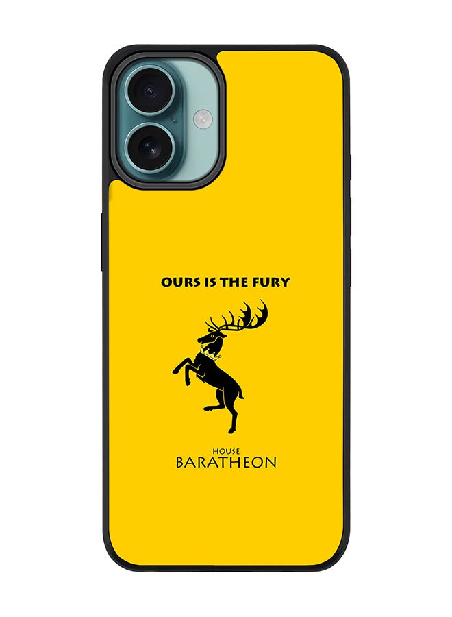 Stylizedd For iPhone 16 Plus Case [Compatible with MagSafe] Slim Magnetic cover Phone Case iPhone 16 Plus -GOT House Baratheon - Image 1