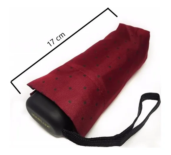 ELEVEN MARKETS Marlux Mini Pocket Size Women's Umbrella 17 Cm, Ultra Mini Umbrella