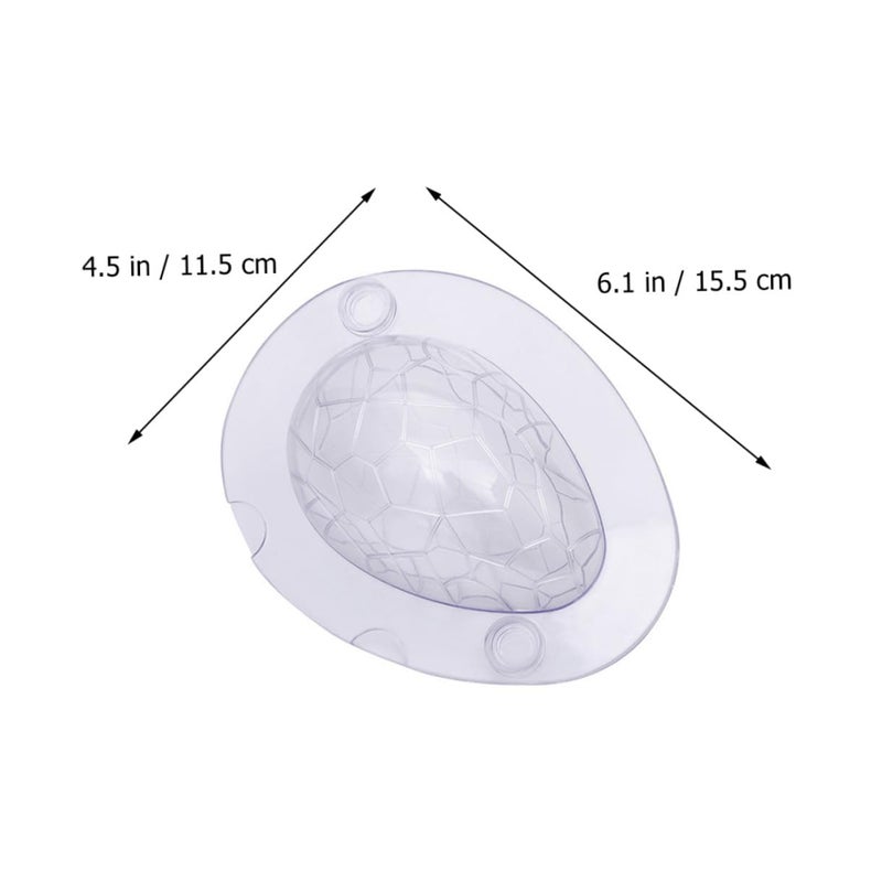 Easter Dinosaur Egg Chocolate Mold Plastic Baking Cake Mold 3D Patterned Cavities - Image 3