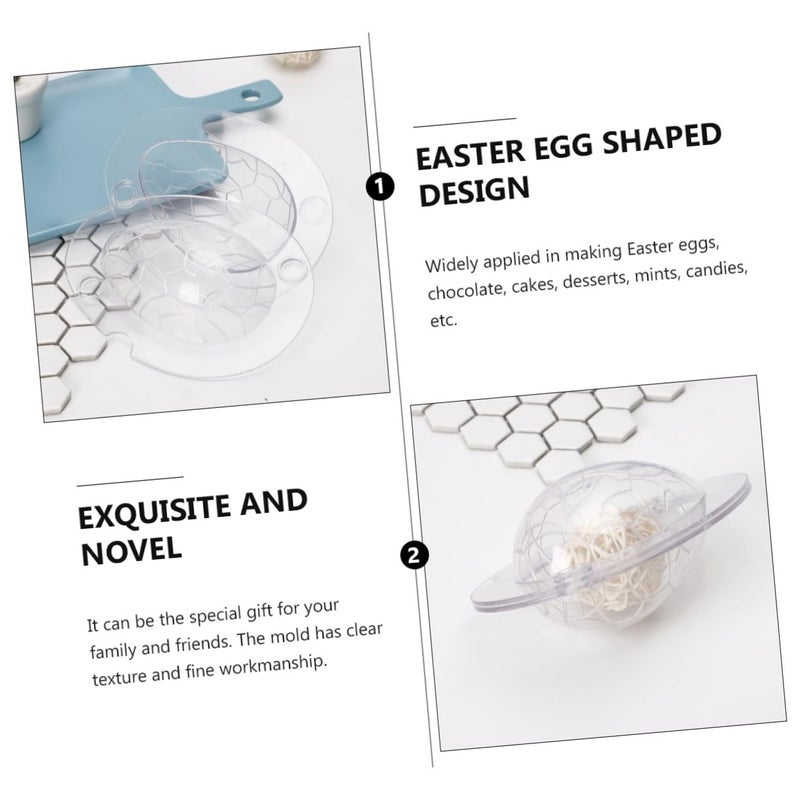 Easter Dinosaur Egg Chocolate Mold Plastic Baking Cake Mold 3D Patterned Cavities - Image 4