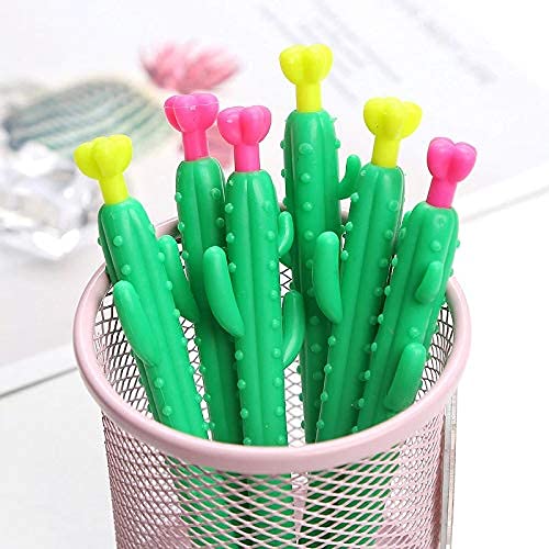 Crackles Vegetable Design Cactus Mechanical Lead Pencil Best for Birthday Return Gifts and School- Pack of 12, Yellow (S-CACTUS-12-UB-96) - Image 2