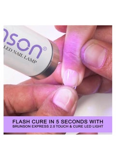 brunson Quick Dry UV LED Nail Lamp, Gel UV Nail Lamp 5W Gel Nail Dryer Quick Dry Cure Light Lamp Clip Professional Nail Dryer for Gel Polish Curing Nail Art Tools Accessories  - Image 4