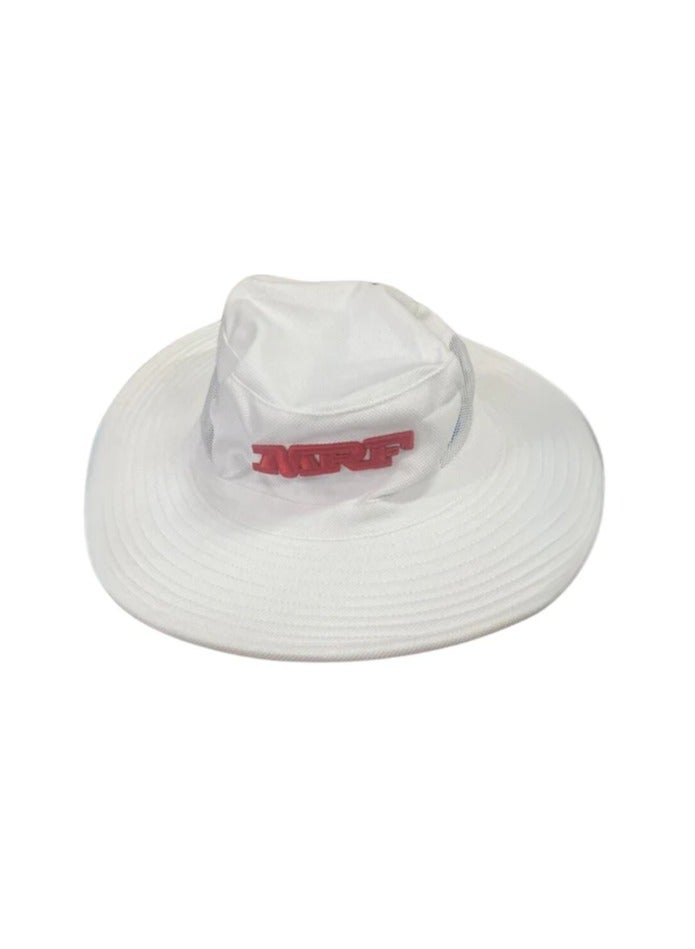 إم آر إف قبعة بنما كريكيت MRF باللون الأبيض - Image 1