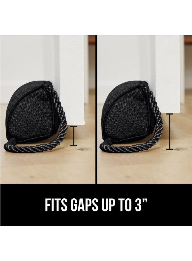 Gorilla Grip GORILLA GRIP Door Draft Stopper for Bottom of Doors, Weather Stripping Seal Blocks Hot Air, Noise, Bugs, Keeps Cold AC in, Sound Proofing Easy Install Gap Filler, Home Essentials, 36 Inch, Black  - Image 3
