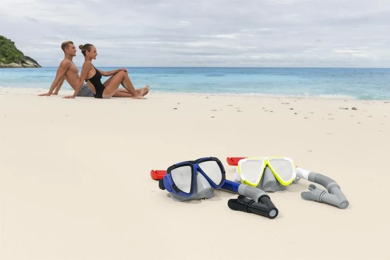 Lisinya Bestway Dominator 2 Mirror Mask Snorkel Set - 24053 ( )