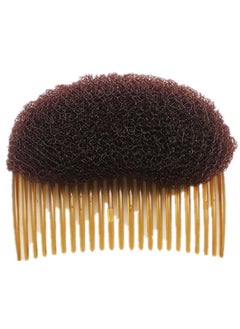 AnHua AnHua1PC BUMP IT UP Volume Inserts Do Beehive hair styler Insert Tool Hair Comb Brown 