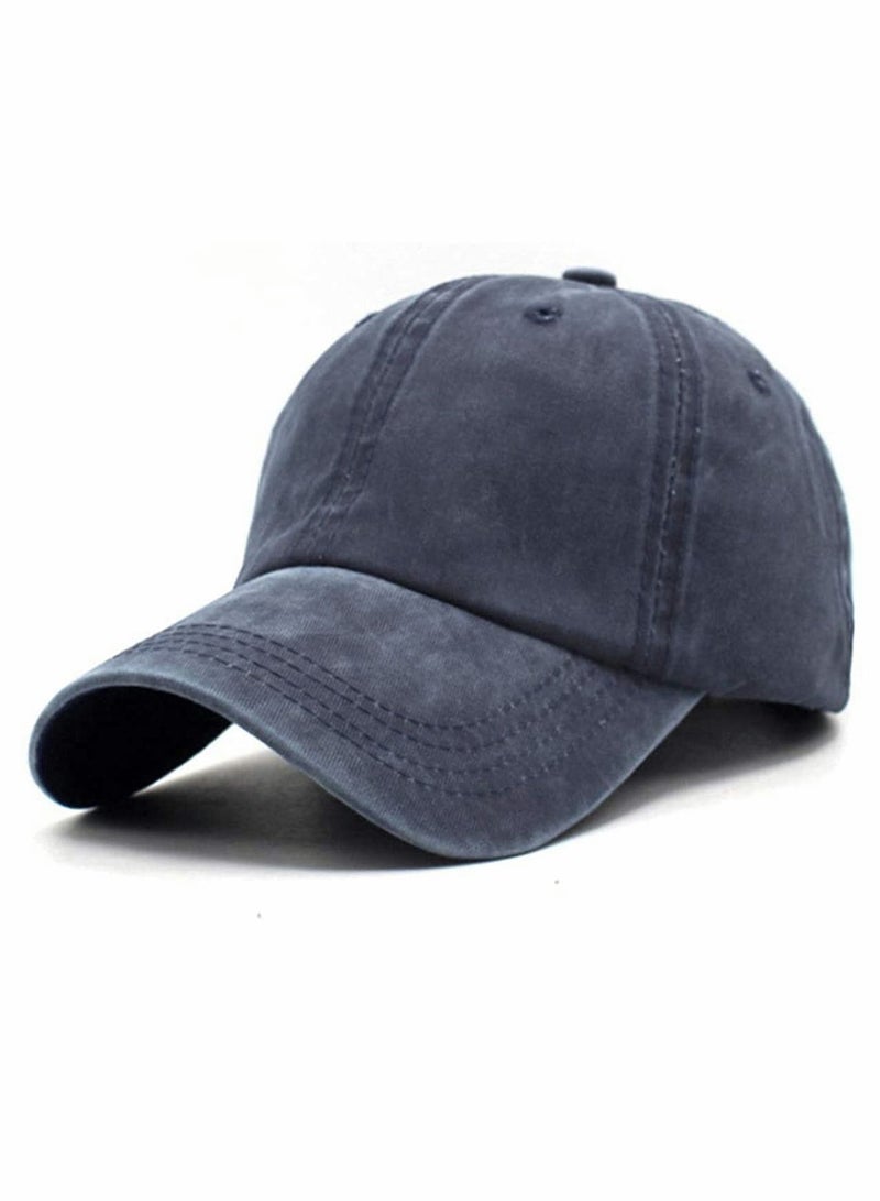 Excefore Solid Color Baseball Cap,Neutral Retro Washed And Old Adjustable Dad Cap, Suitable For Men/Women (3 PCS) - Image 3