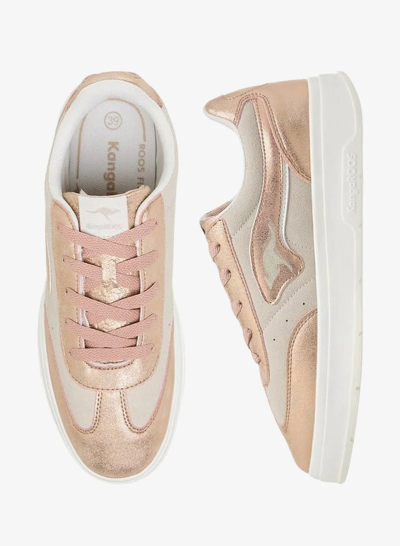 kangaROOS Women's Colourblock Lace-Up Sneakers