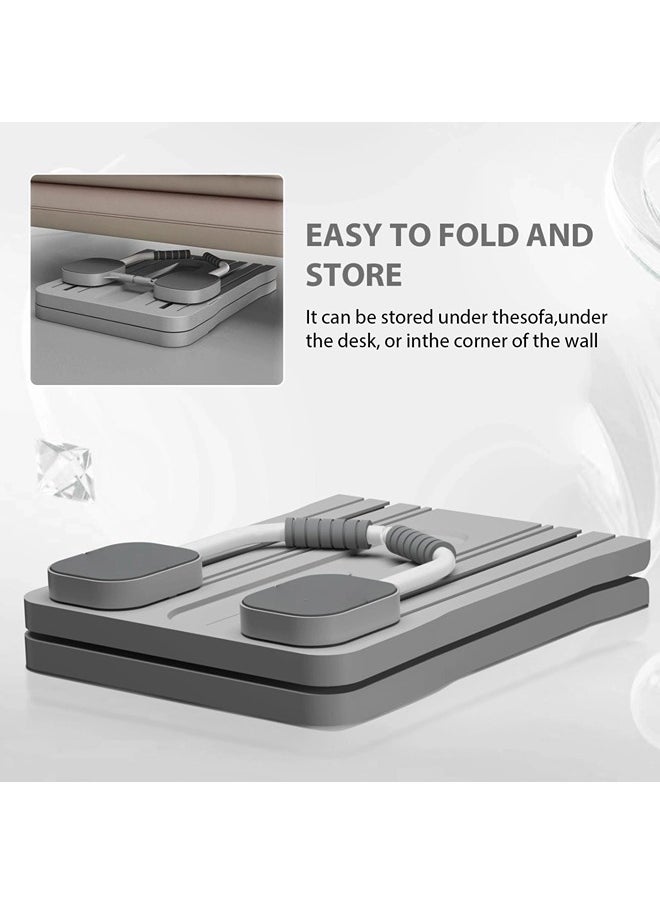 ShebSheb - Pilates Yoga Board - 2024 Pilates Reformer Set, Multi-Purpose Foldable Pilates Reformer Board for Home, 5 in 1 Pilates Sliding Board - Image 1