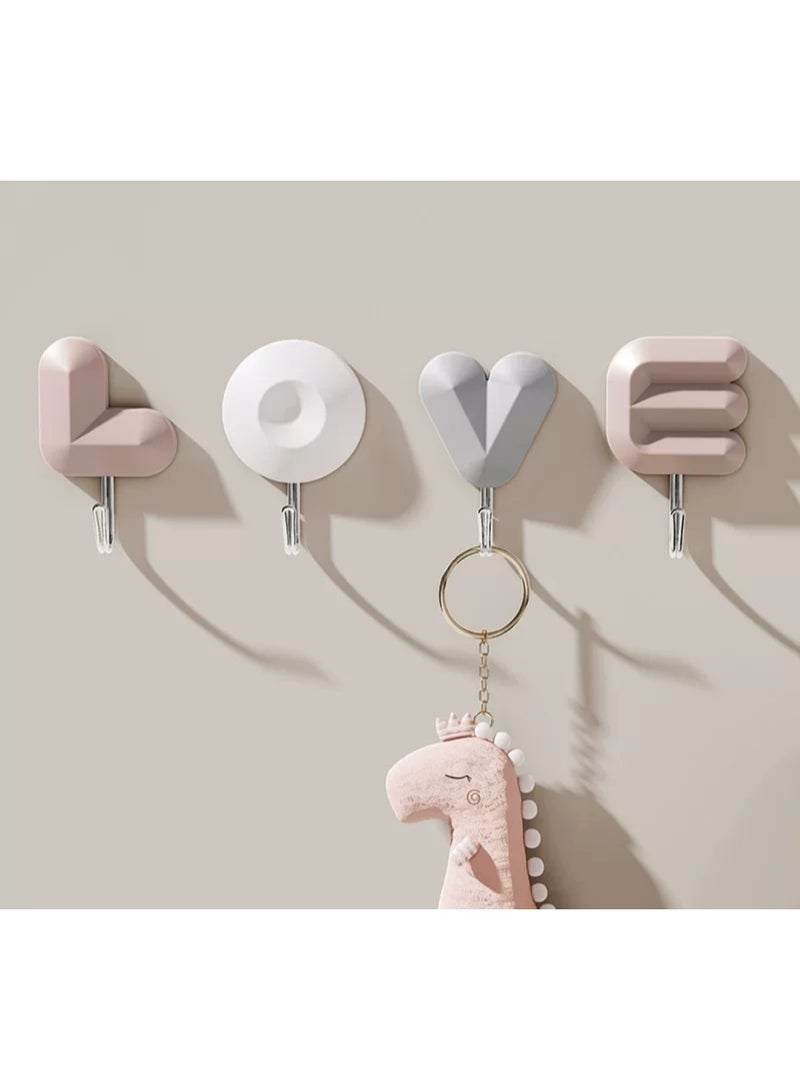 Hook For All Purposes - Love Style 4 pcs - Image 1