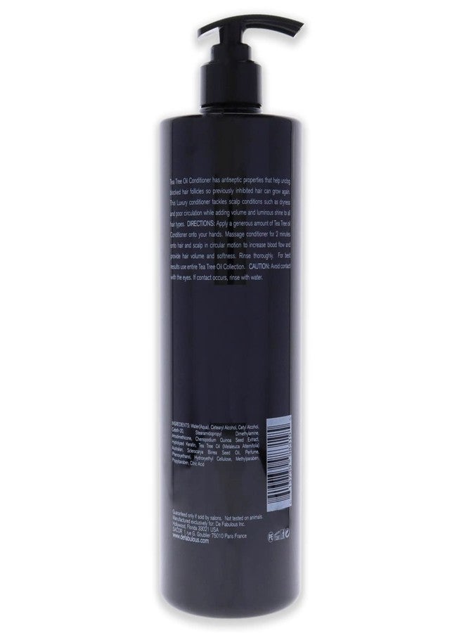De Fabulous Tea Tree Oil Conditioner Conditioner 33.8 oz - Image 2