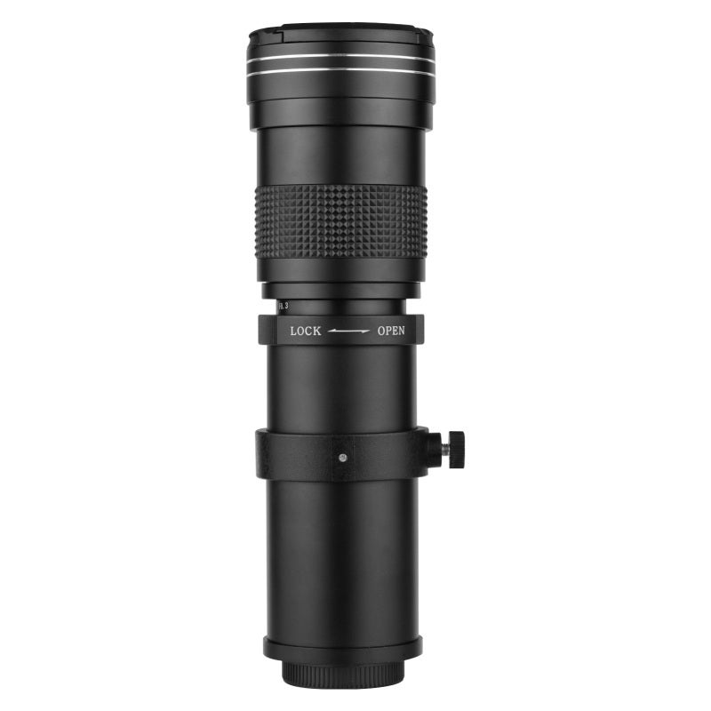 Super Telephoto Zoom Lens: 420-800mm F/8.3-16 Manual Focus - T-Mount With Adapter Ring, Metal Body For Sony Alpha-Mount And Minolta AF-Mount Cameras - Image 5