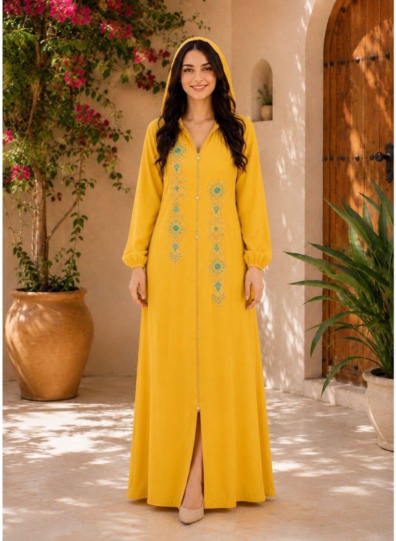 Premium Jalabiya Maxi Dress for Women - Image 1