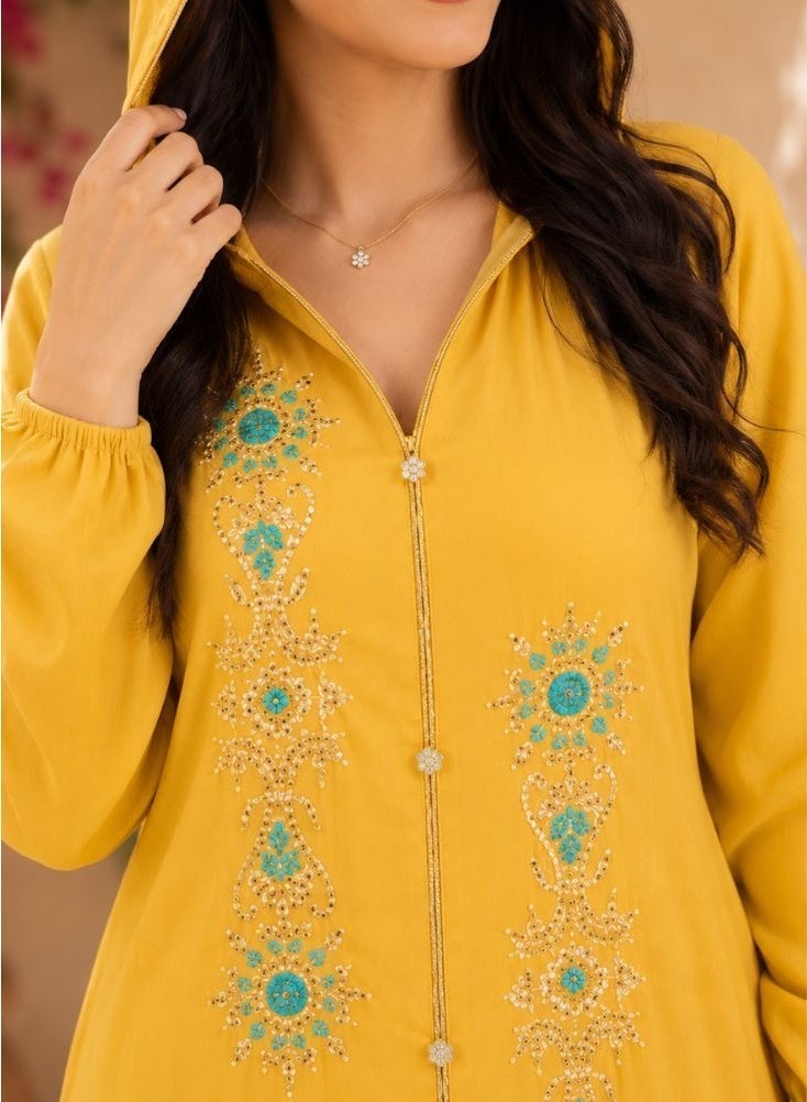 Premium Jalabiya Maxi Dress for Women - Image 4