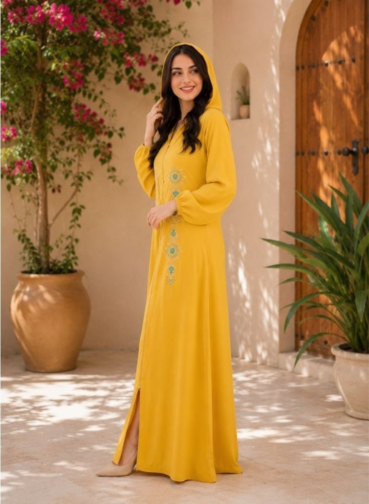 Premium Jalabiya Maxi Dress for Women - Image 2