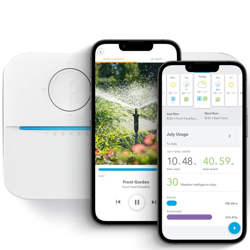 Rachio WiFi Smart Sprinkler Controller (16-Zone Irrigation Remote Control) – App-Based Scheduling, Local Weather Intelligence, Rain Skips, Easy DIY Install - Image 3